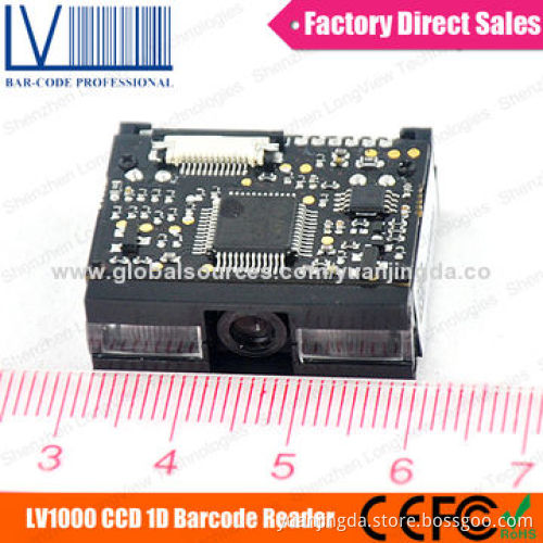 LV1000 1D OEM CCD Barcode Scanner Bluetooth Module, Easy Integration into Kiosk, PC and PDA
